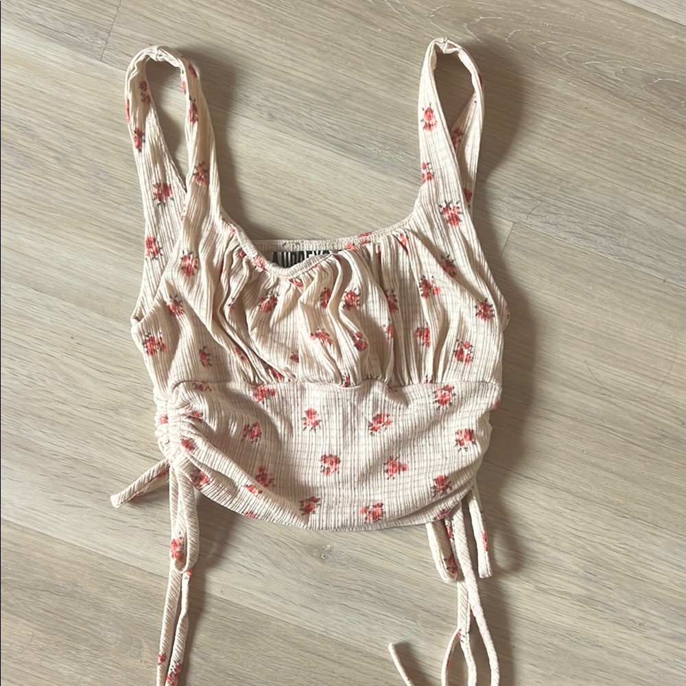 Floral Cream Top